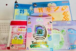 たまごっち 一番くじ A賞 Tamagotchi Connection たまごっちコネクション　おまけセット　タオル　カードホルダー　バック