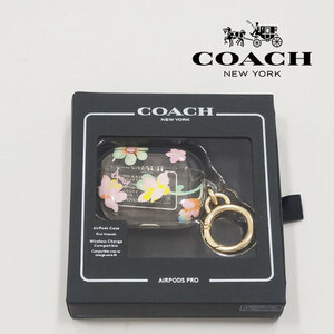 【新品】★送料無料★Coach コーチ AirPods Pro エアーポッズ プロ ケース フローラルプリント cocb463