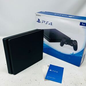 ☆1円〜☆ SONY ソニー PS4 1TB 本体 CUH-2000B FW9.03 ジェットブラック 箱付き PlayStation4 プレイステーション4 プレステ4 20