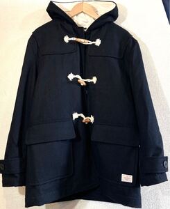 RCWB★RODEO CROWNS★ダッフルコート★ウッドトグル★カリフォルニア★バックデザイン★ロデオクラウンズ★定価14,000円★黒★美品