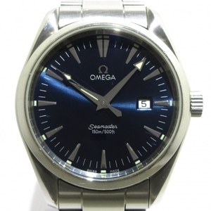 OMEGA(オメガ) 腕時計 シーマスター アクアテラ 2517.80 メンズ SS ダークネイビー