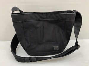 □PORTER ポーター　吉田カバン ショルダーバッグ　ブラック　USED□