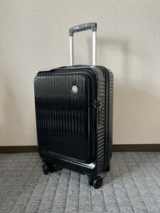 【未使用品！】◆キャリーケース スーツケース キャリーバッグ 超軽量 Sサイズ ブラック 約35L 1～3泊用
