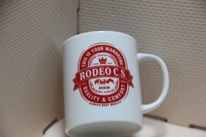 陶器製 ロデオクラウンズ ロゴ マーク マグカップ 検索 RODEO CROWNS コップ マグ グッズ