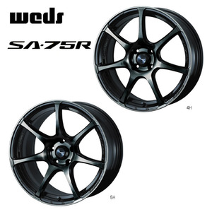 送料無料 ウェッズ WedsSport SA-75R 5J-16 +45 4H-100 (16インチ) 4H100 5J+45【4本セット 新品】