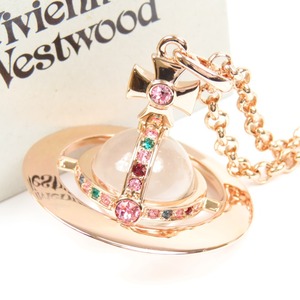 100478Vivienne Westwood ヴィヴィアンウエストウッド 未使用品 オーブ ラージ 4.5cm アクセサリー ペンダント ネックレス