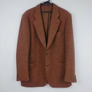 Harris Tweed　ジャケット　サイズ:54　ブラウン　ツイード　ハリスツイード