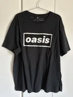 Oasis バンド Tシャツ ロゴ XL