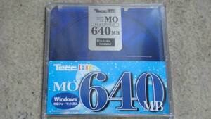 Tecc.Land 640MB MOディスク　winndows対応フォーマット済　5枚セット　送料無料