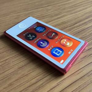 【Apple アップル】iPod nano 第7世代 MD475J ピンク 桃 16GB 中古品本体のみ 生産終了品 追跡付送料無料