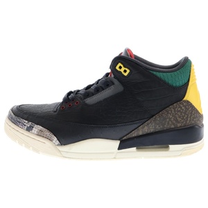 ナイキ AIR JORDAN 3 RETRO 2.0 エアジョーダン3 アニマルインスティンクト スニーカー ブラック US12/30cm CV3583-003