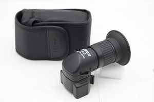 【適格請求書発行】美品 Nikon ニコン Right Angle Viewfinder DR-6 角窓用変倍アングルファインダー ケース付【アルプスカメラ】241010ag