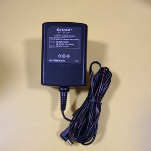 1101-6◆◇送料無料　SHARP シャープ ACアダプター UADP-0309TAZZ ビデオカメラ ビューカム 用 DC10V 0.8A 800mA ◇◆