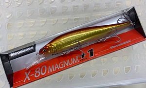 メガバス X-80 MAGNUM+1 GG AKAKIN