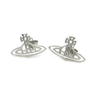 美品◆Vivienne Westwood ヴィヴィアンウエストウッド ピアス◆ シルバーカラー オーブ レディース accessory アクセサリー