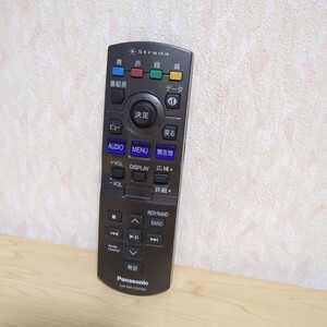 送料無料即決　　Panasonic　パナソニック　ストラーダ　ナビ用リモコン　動作確認済　電池フタ未付属