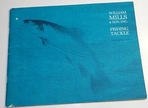 ☆ William Mills & Son 1968 Catalog ☆ H.L.Leonard〜レナードロッドの総代理店ミルズのカタログ ☆