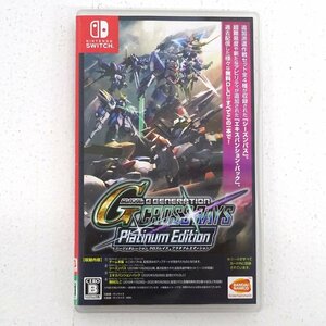 ★中古★Nintendo Switch ニンテンドースイッチ ソフト SDガンダム ジージェネレーション クロスレイズプラチナムエディション★【GM646】