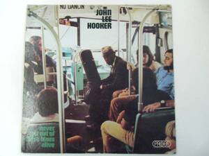 ＬＰ　ジョン・リー・フッカー　日本盤　ライナーなし　口われ　john lee hooker