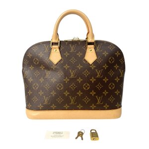 美品 ルイ ヴィトン LOUIS VUITTON レディース モノグラム アルマ MM N40878 ハンドバッグ【中古】