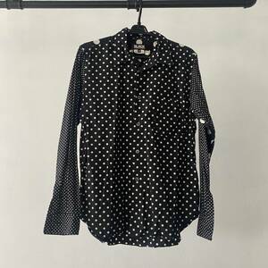 Comme des Garcon BLACK Long Sleeve Shirts Dot コムデギャルソン ブラック 長袖シャツ ドット柄