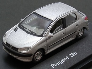 ★★★日曜夜★ルース★PEUGEOT 206★CARARAMA★HONGWELL★1/72