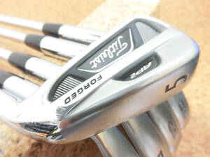 希少 名器♪Titleist タイトリスト AP2 712 FORGED / 5～9 アイアン 5本 スチールシャフト Dynamic Gold FLEX-S200 中古品♪Y0011