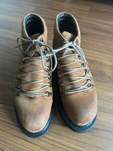 名作　MIHARA YASUHIRO 「GIANT TREKKING BOOTS」トレッキングブーツ　サイズ27 CAMEL ミハラヤスヒロ