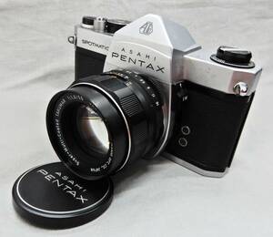 【JUNK品1円～】 ASAHI PENTAX / ペンタックス SPOTMATIC SP ＋ Super-Multi-Coated TAKUAMR 1:1.8/55