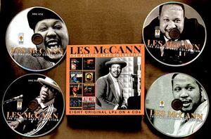 4枚組CD/レス・マッキャン/名作8作品/全69曲319分収録/ピアノ・トリオ/リロイ・ヴィネガー/LES McCANN/パシフィック・レーベル/1960-1963年