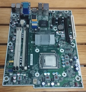 マザーボード HP Compaq 6000 Pro SFF Core2 Duo E7500 Wolfdale メモリ2GB ジャンク品 3