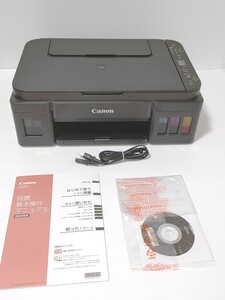 美品 G3310 Canon 特大容量ギガタンク搭載 インクジェットプリンター 複合機 WiFi USB 無線LAN キャノン PIXUS 背面給紙 コピー スキャン