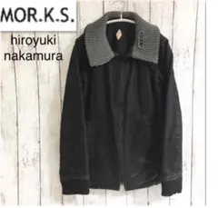 MOR.K.S　モークス　ブルゾン　ジャケット　ブラック　S