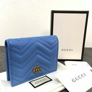 ☆送料無料☆ 未使用品 GUCCI コンパクトウォレット 443125 プチマーモント 箱付き 125