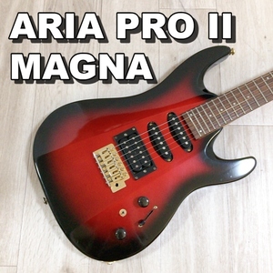 ARIA PRO II MAGNA SERIES PRO 2 ストラト マッチングヘッド アリアプロ2 マグナ エレキギター動作品