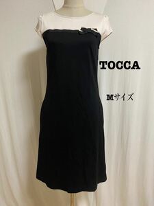 TOCCA ワンピース ブラック フレンチスリーブ