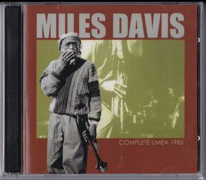 Miles Davis / COMPLETE UMEA 1985