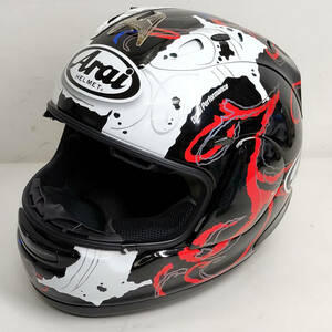 〓 4) ARAI/アライ フルフェイスヘルメット RX-7 RV シールド無し 現状 59-60cm 2012年 ε