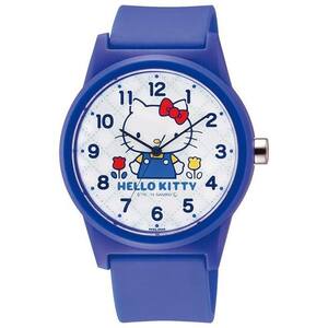 ハローキティ グッズ 腕時計 ウォッチ キティ HK30-003 10気圧防水 ブルー ポリウレタン ベルト バント レディース キッズ シチズン時計