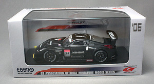 EBBRO エブロ 1/43【43792】NISSAN XANAVI NISMO Z TESTCAR SUPER GT 2006「BLACK」