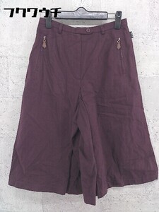 ◇ SCAPA スキャパ パンツ サイズ38 パープル系 レディース