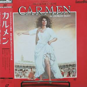 レーザーディスク CARMEN FRANCESCO ROSI GEORGES BIZET カルメン フランチェスコ・ロジー SF108-1033 日本語字幕 Laser Disk LD