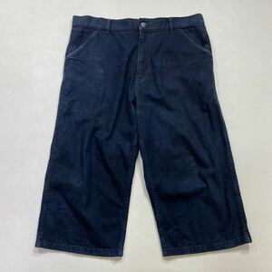 54 A.P.C. アーペーセー 七分丈 ワイド デニムパンツ サイズM 日本製 レディース 40520K