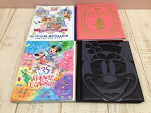 ◇ディズニー TDR スーベニアメダル コレクションブック 4点 35周年 トイストーリー ミニーほか メダルつき 1L34 【60】