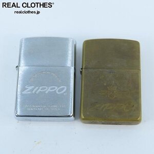 【難有り含む】ZIPPO/ジッポー ロゴデザイン 1996年製 2点セット /UPK