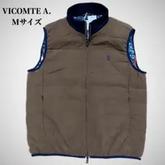 【新品未使用品】VICOMTE A. ヴィコントアー　ダウン　ベスト　Mサイズ