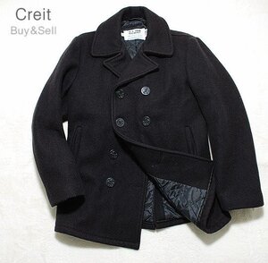 P275■SchottショットU.S.740N PEA JACKET★サイズ38ウールジャケットブルゾンコート