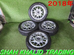 (A898) 14R 【ラジアル:ROADSTONE F/165/55/14 R/165/55/14】【アルミ：LEGZAS F/14in/5J R/14in/5J】PCD100