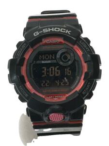 CASIO◆クォーツ腕時計・G-SHOCK/GBD-800-1JFデジタル/ラバー/BLK//