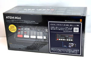 未使用！ 未開封！ ブラックマジックデザイン　ビデオスイッチャー　Blackmagic Design　ATEM Mini　SWATEMMINI　ライブプロダクション